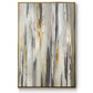 Color Ripple - Floater Framed Canvas Print
