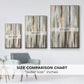 Color Ripple - Floater Framed Canvas Print