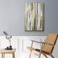 Color Ripple - Floater Framed Canvas Print