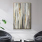 Color Ripple - Floater Framed Canvas Print