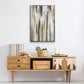 Color Ripple II - Floater Framed Canvas Print