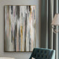 Color Ripple II - Floater Framed Canvas Print