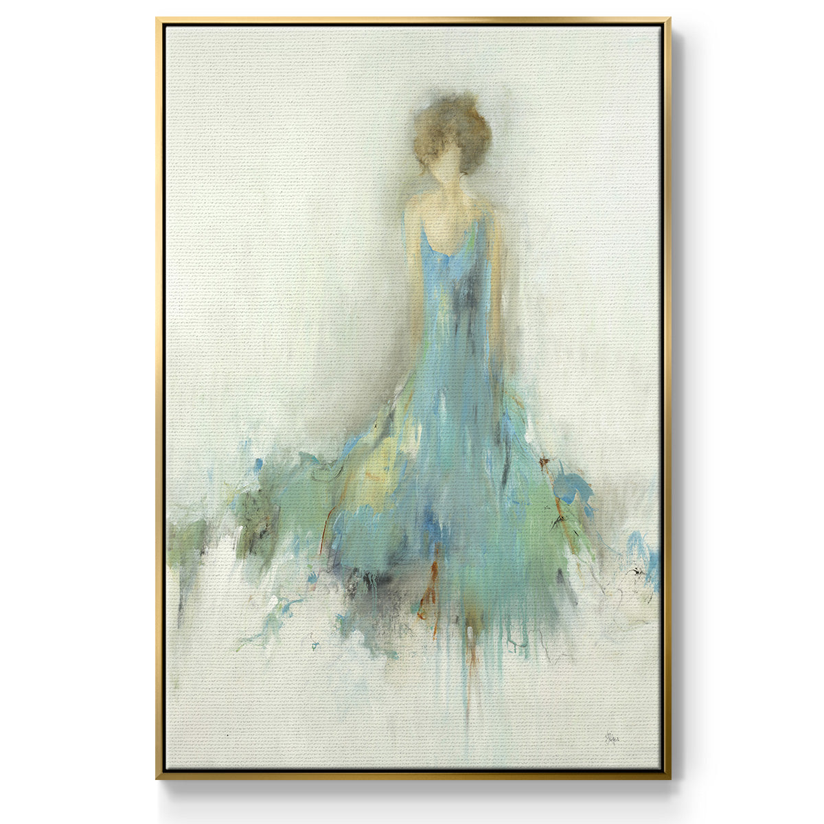 Reflection on You - Floater Framed Canvas Print