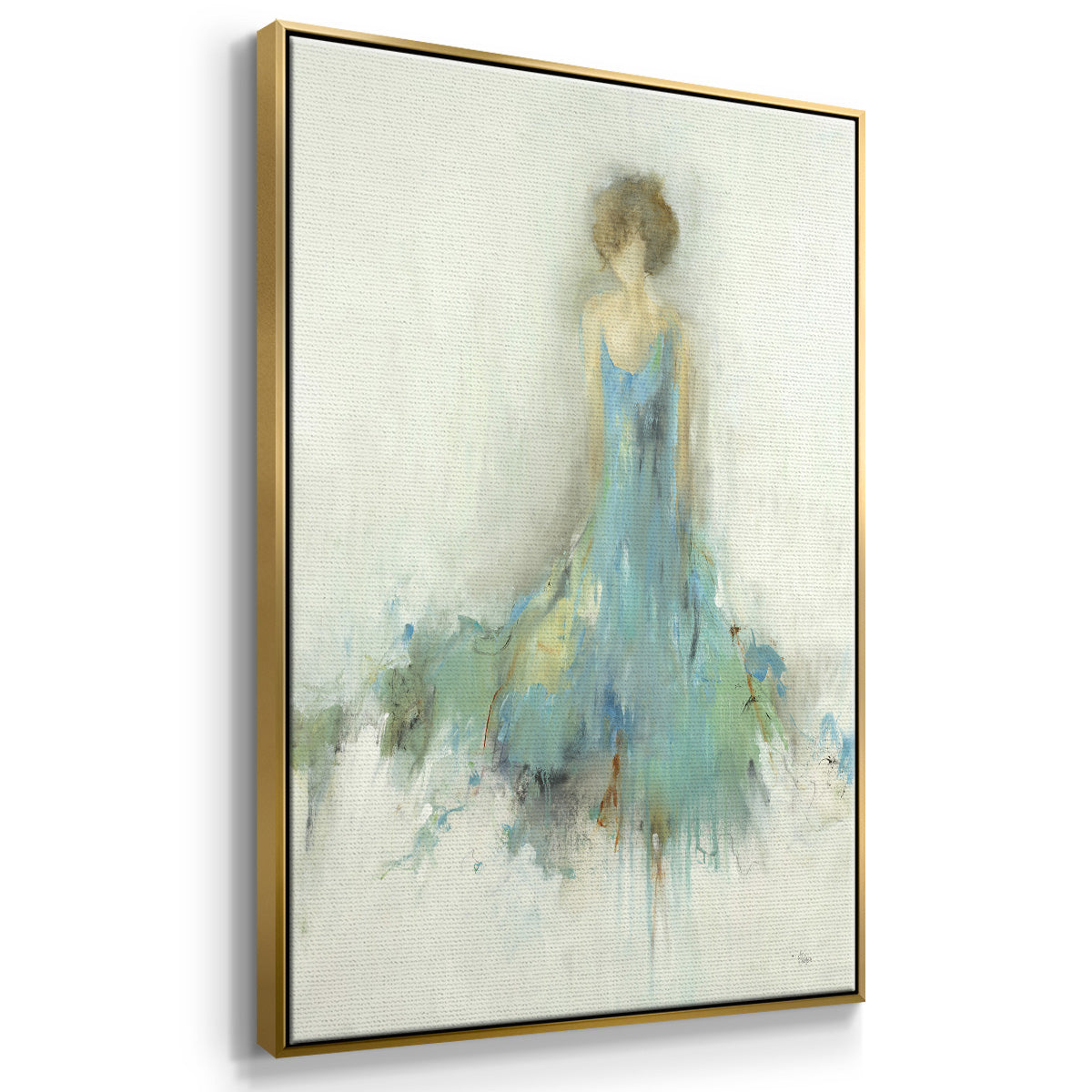 Reflection on You - Floater Framed Canvas Print