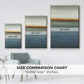 Beside the Blue I - Floater Framed Canvas Print