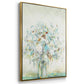Textured Bouquet - Floater Framed Canvas Print