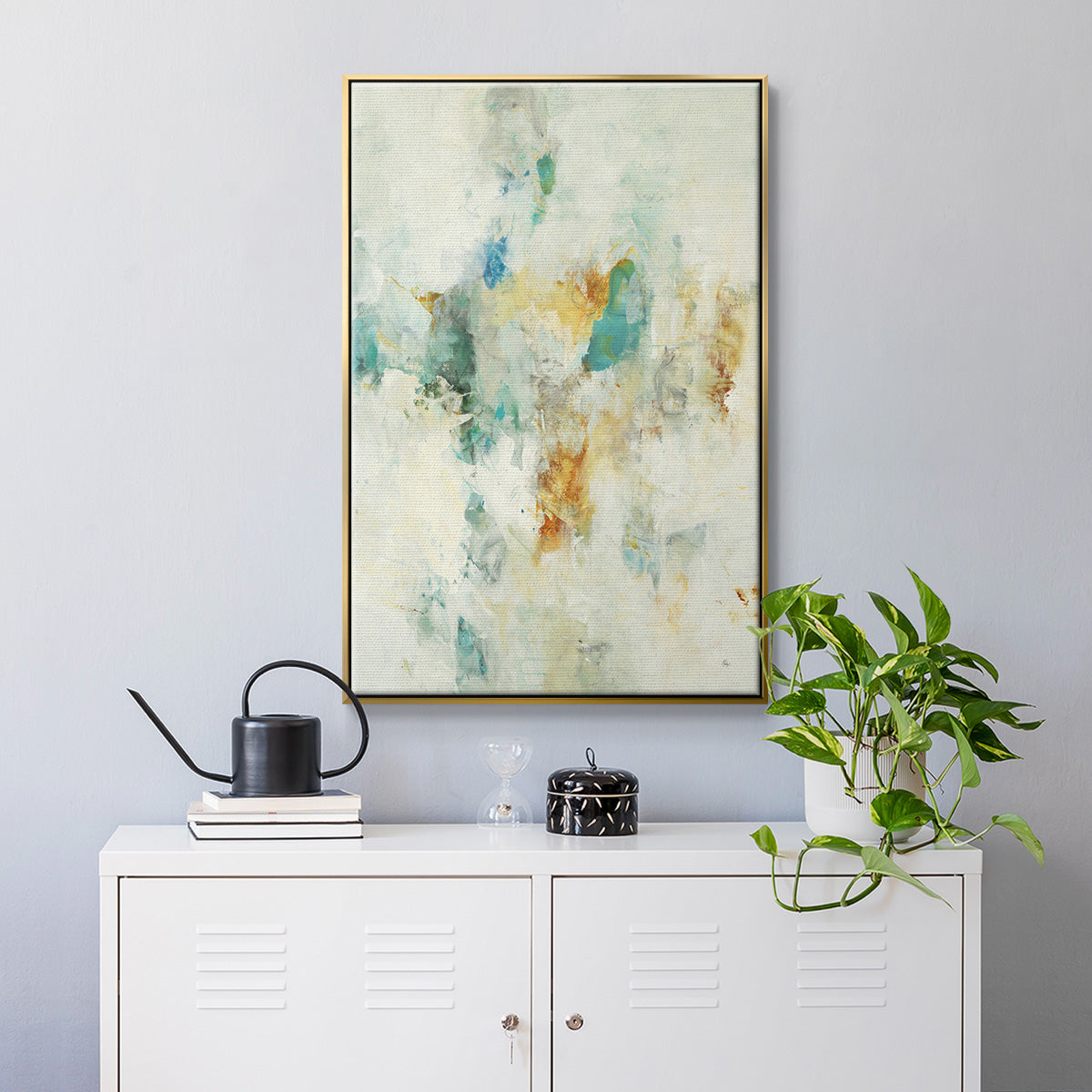Let's Dance - Floater Framed Canvas Print