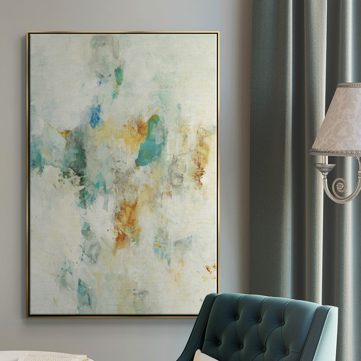 Let's Dance - Floater Framed Canvas Print