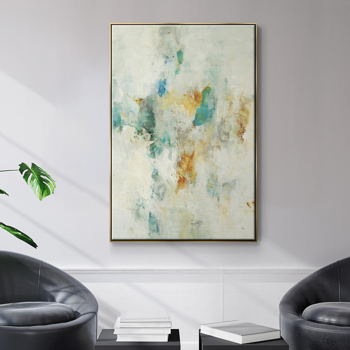 Let's Dance - Floater Framed Canvas Print