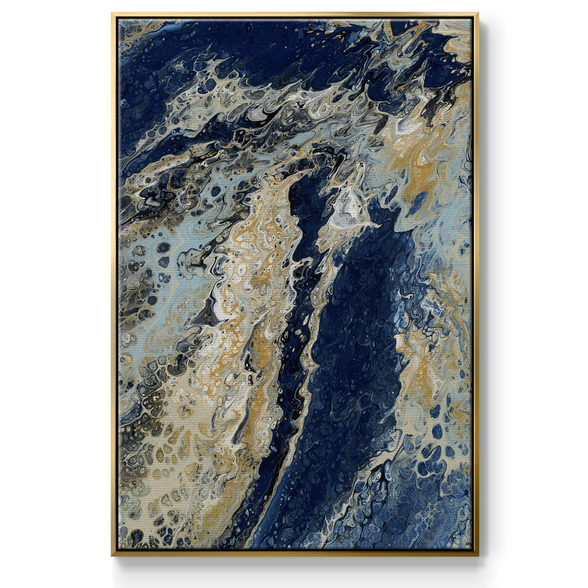 C39 - Floater Framed Canvas Print