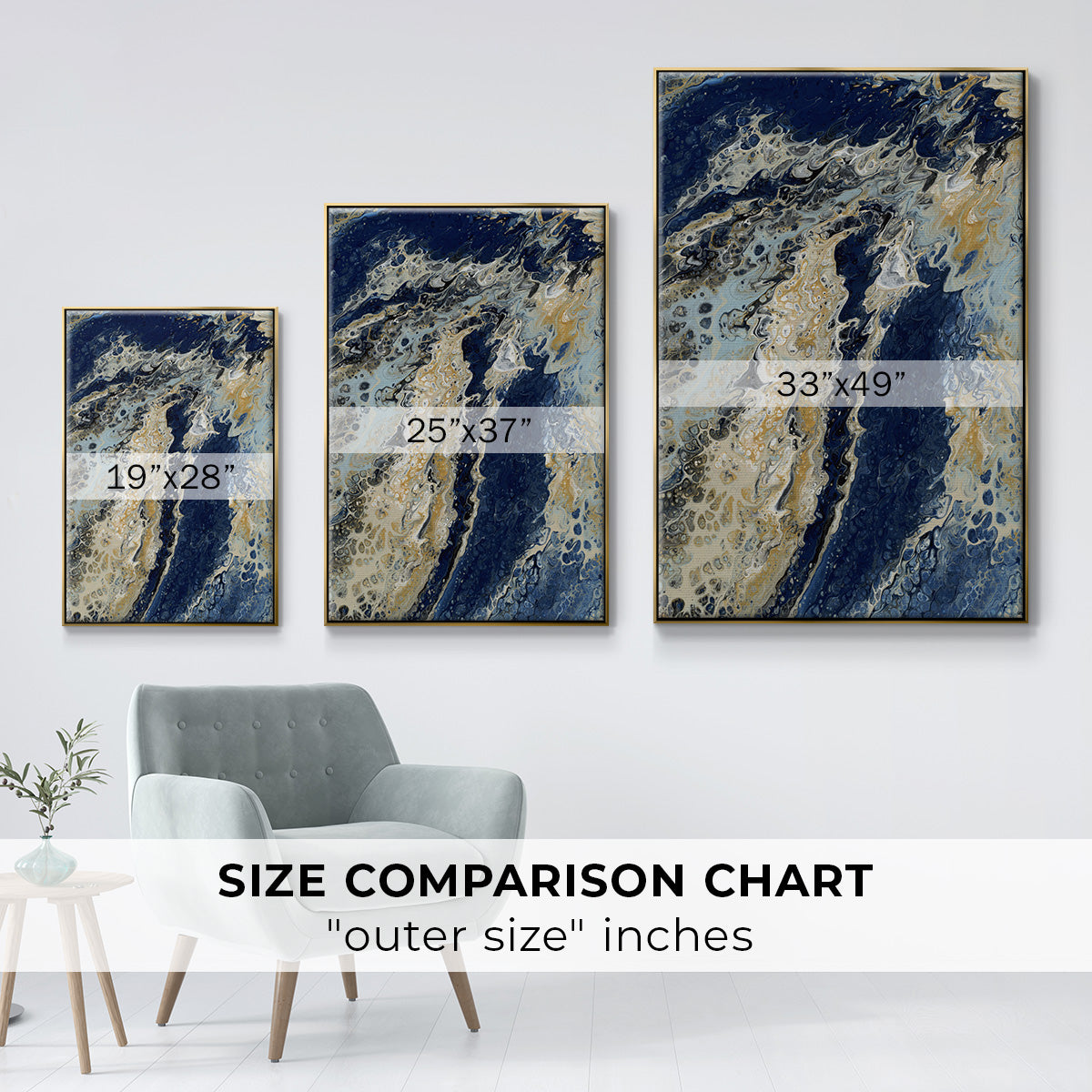C39 - Floater Framed Canvas Print
