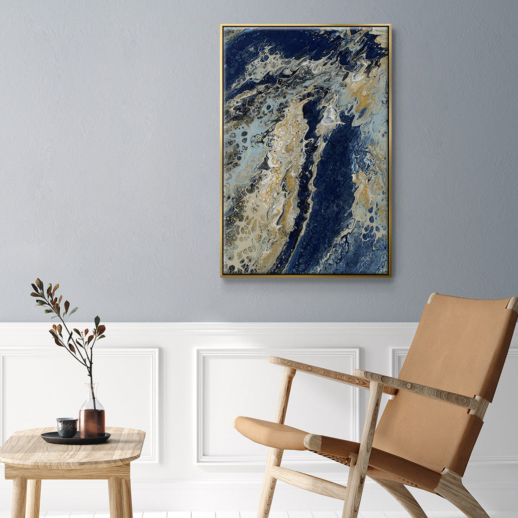 C39 - Floater Framed Canvas Print
