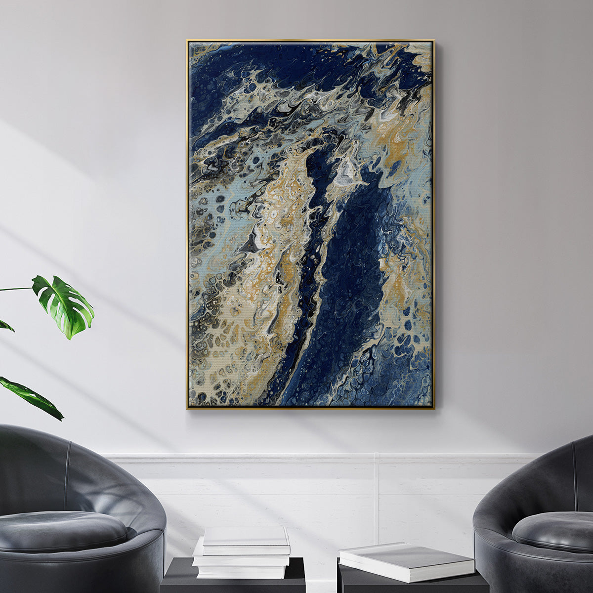 C39 - Floater Framed Canvas Print