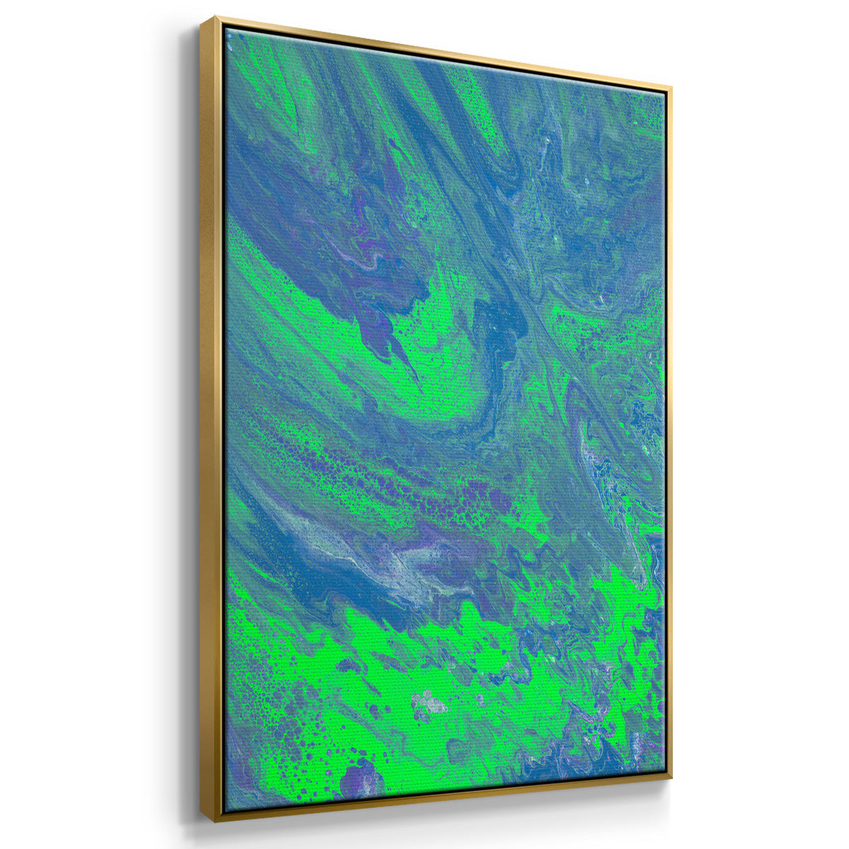 M93 - Floater Framed Canvas Print