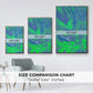 M93 - Floater Framed Canvas Print