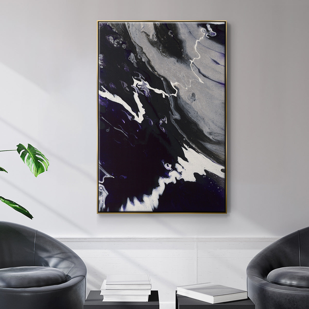 M108 - Floater Framed Canvas Print