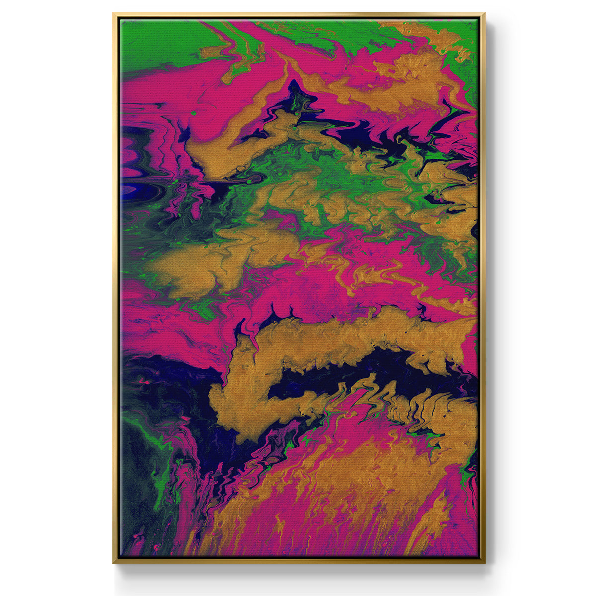 M48 - Floater Framed Canvas Print