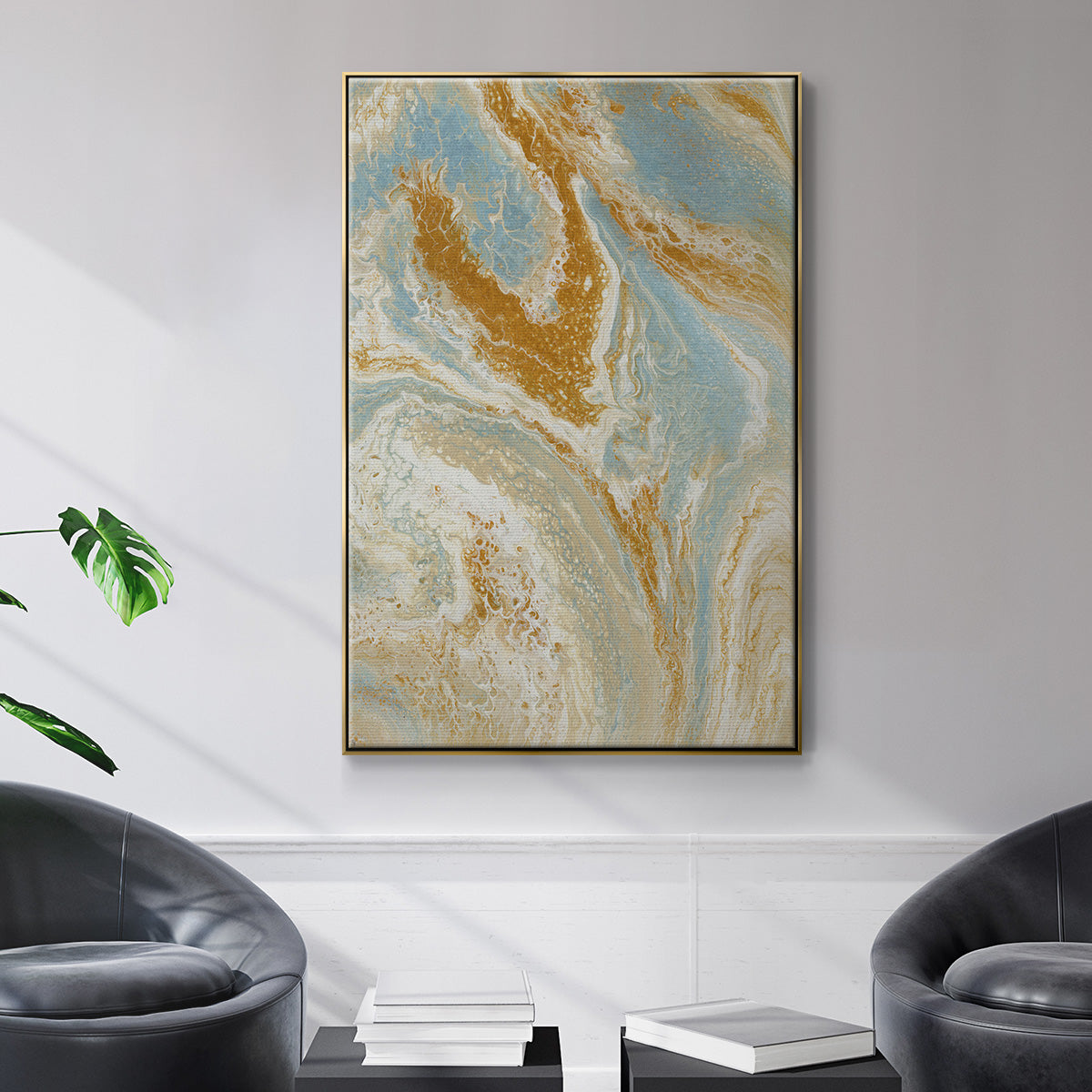 C41 - Floater Framed Canvas Print