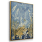 Wild Lupine - Floater Framed Canvas Print