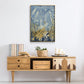 Wild Lupine - Floater Framed Canvas Print