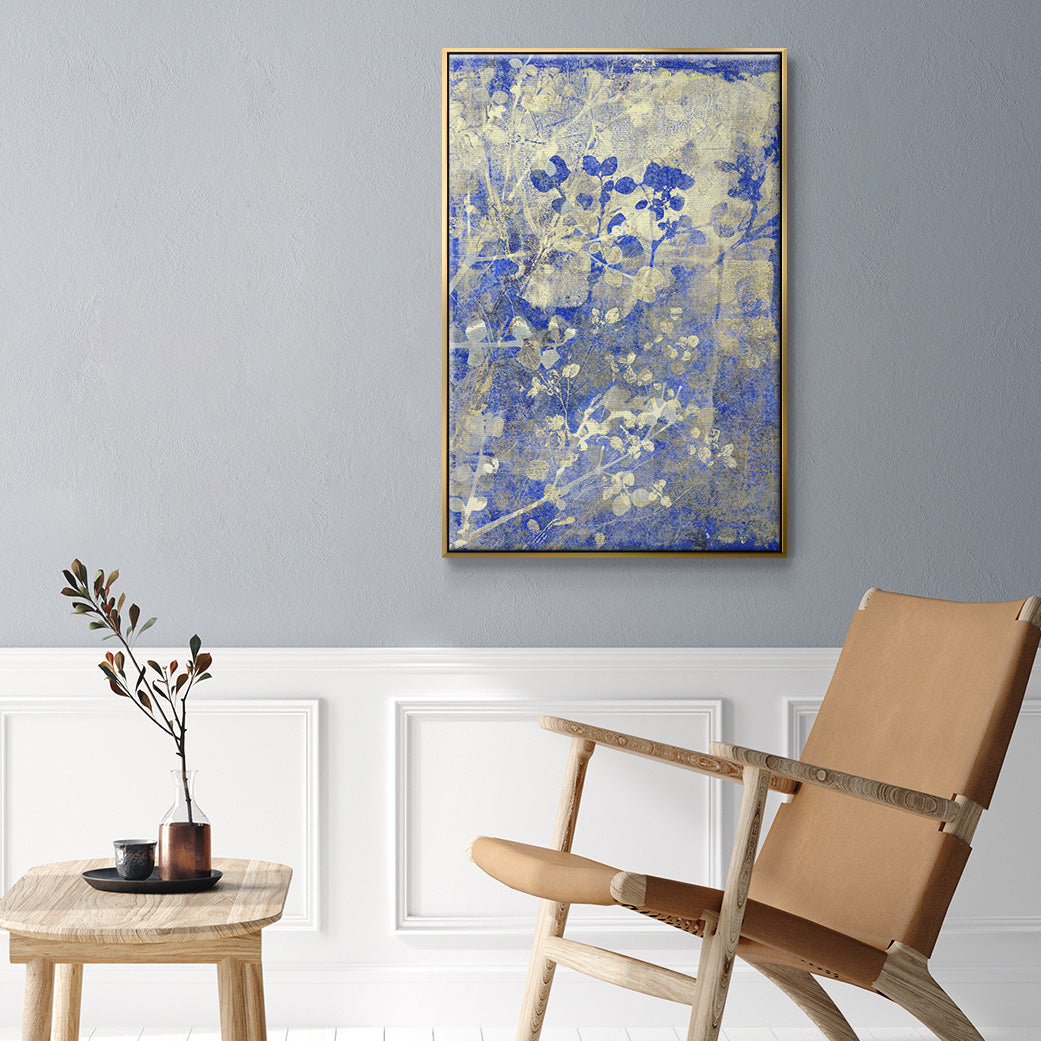 Boundless I - Floater Framed Canvas Print