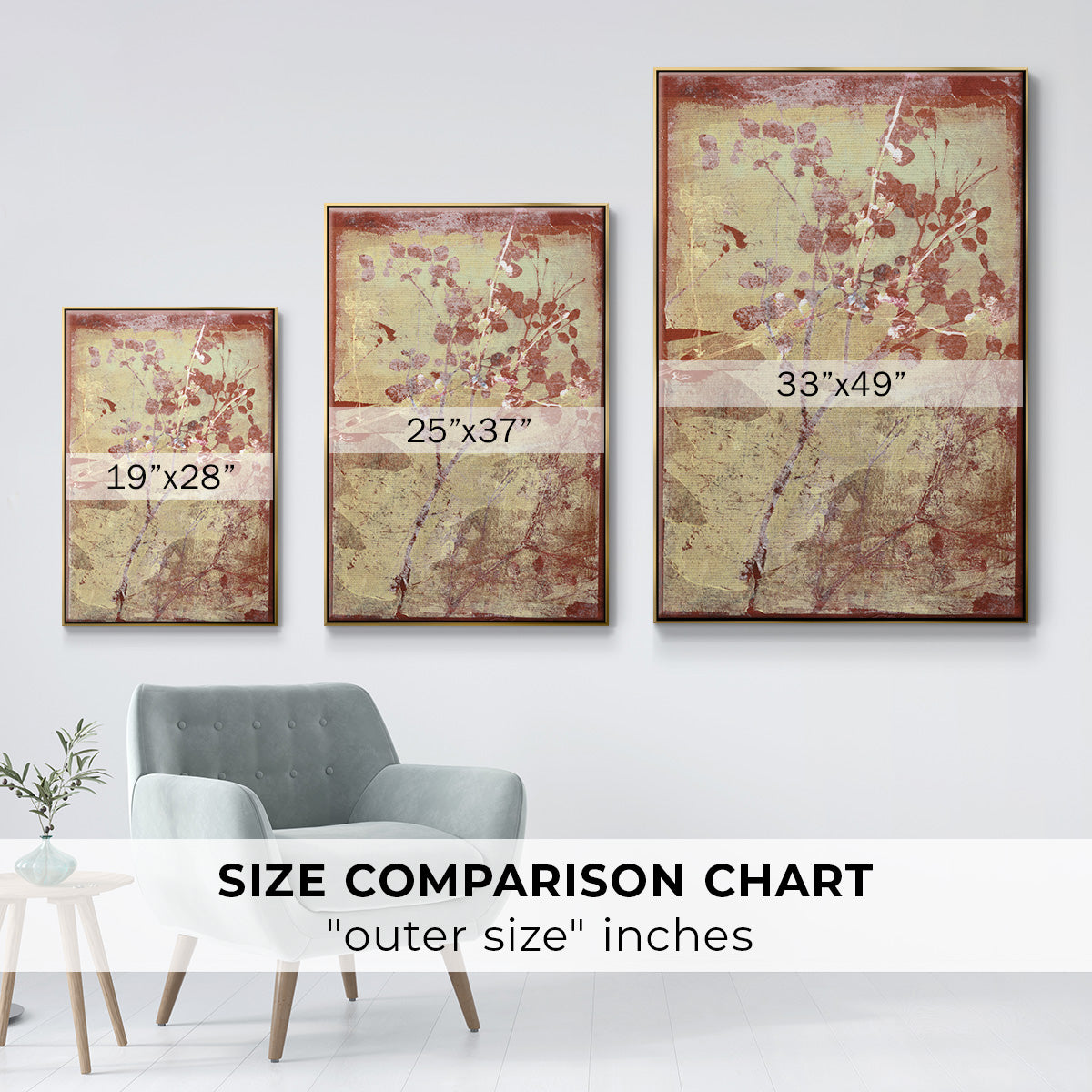 Boundless IV - Floater Framed Canvas Print