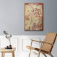 Boundless IV - Floater Framed Canvas Print