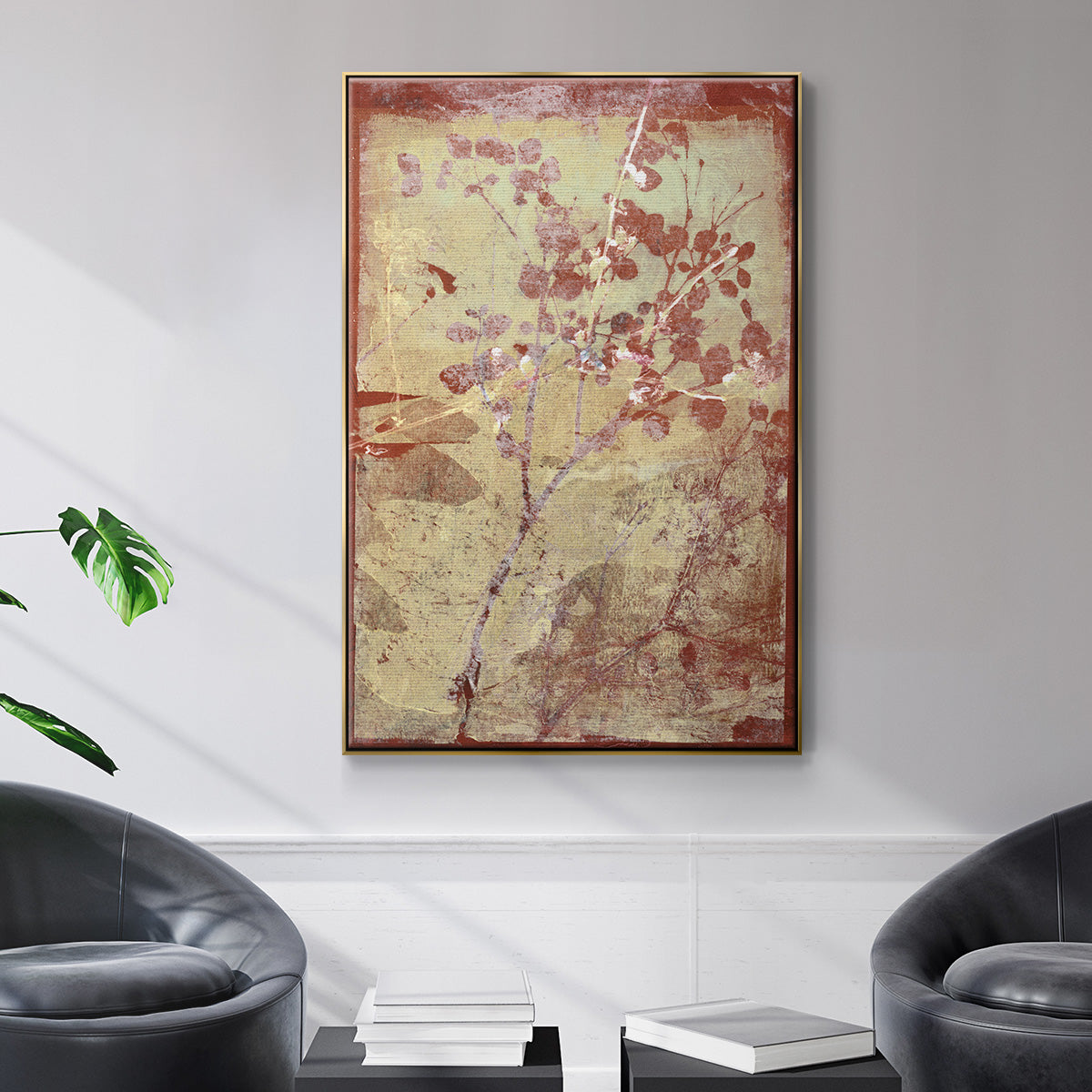 Boundless IV - Floater Framed Canvas Print