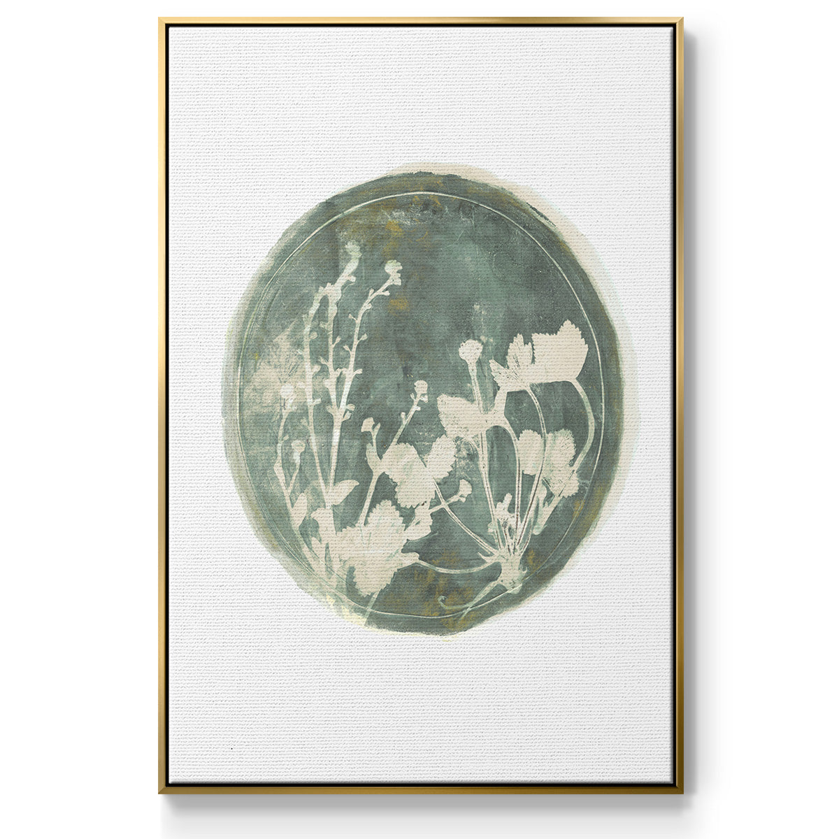 Strawberries and Forge I - Floater Framed Canvas Print