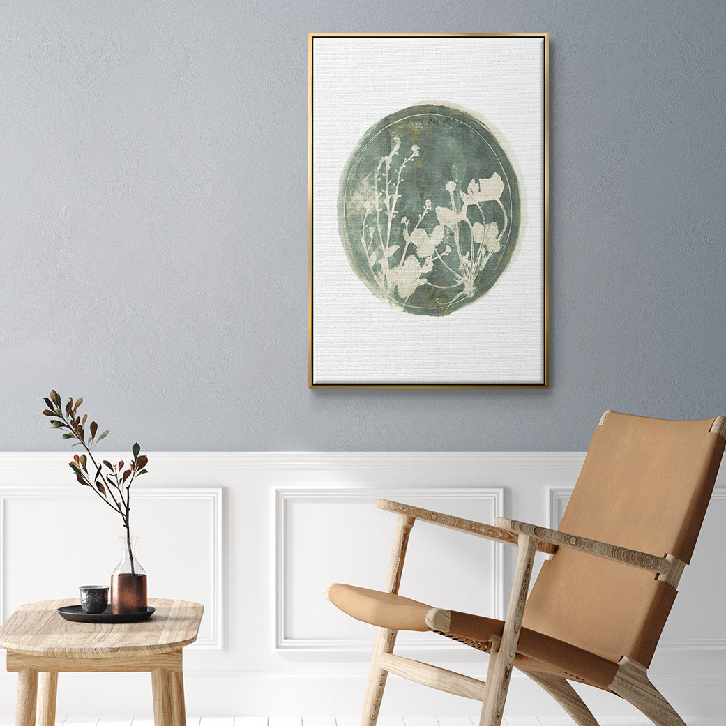 Strawberries and Forge I - Floater Framed Canvas Print