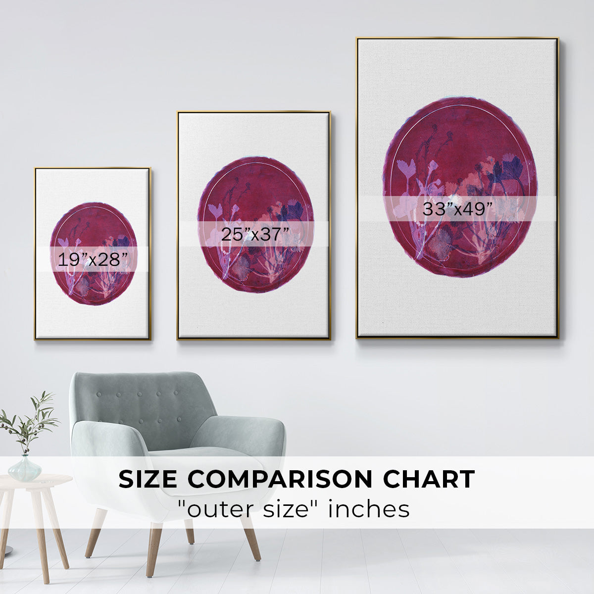 Strawberries and Forg II - Floater Framed Canvas Print