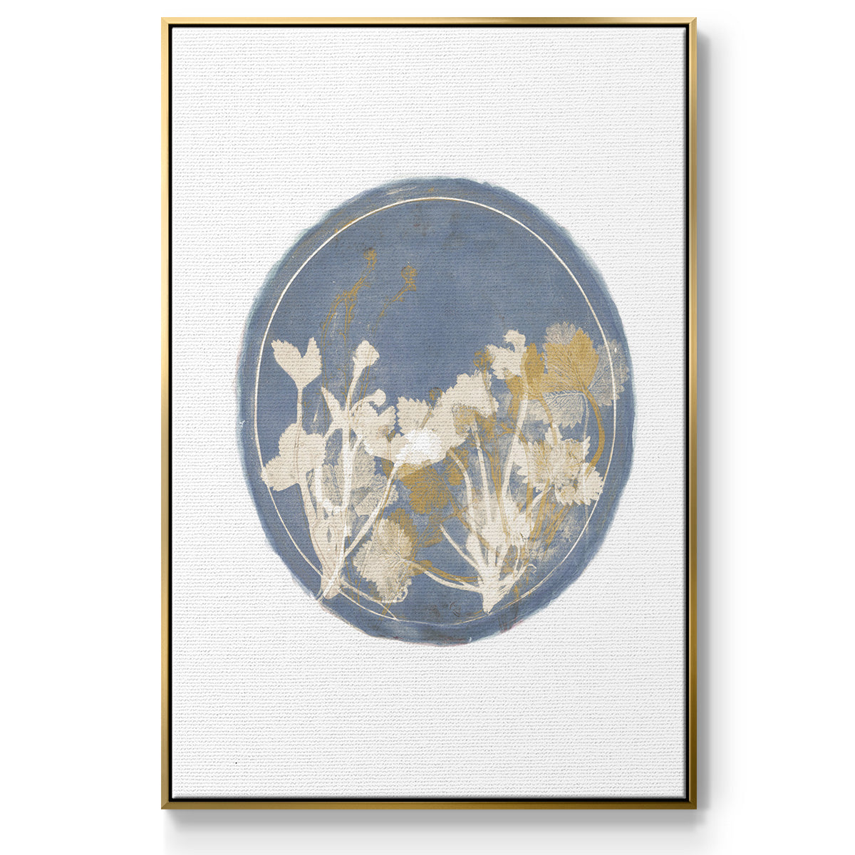 Strawberries and Forge II - Floater Framed Canvas Print