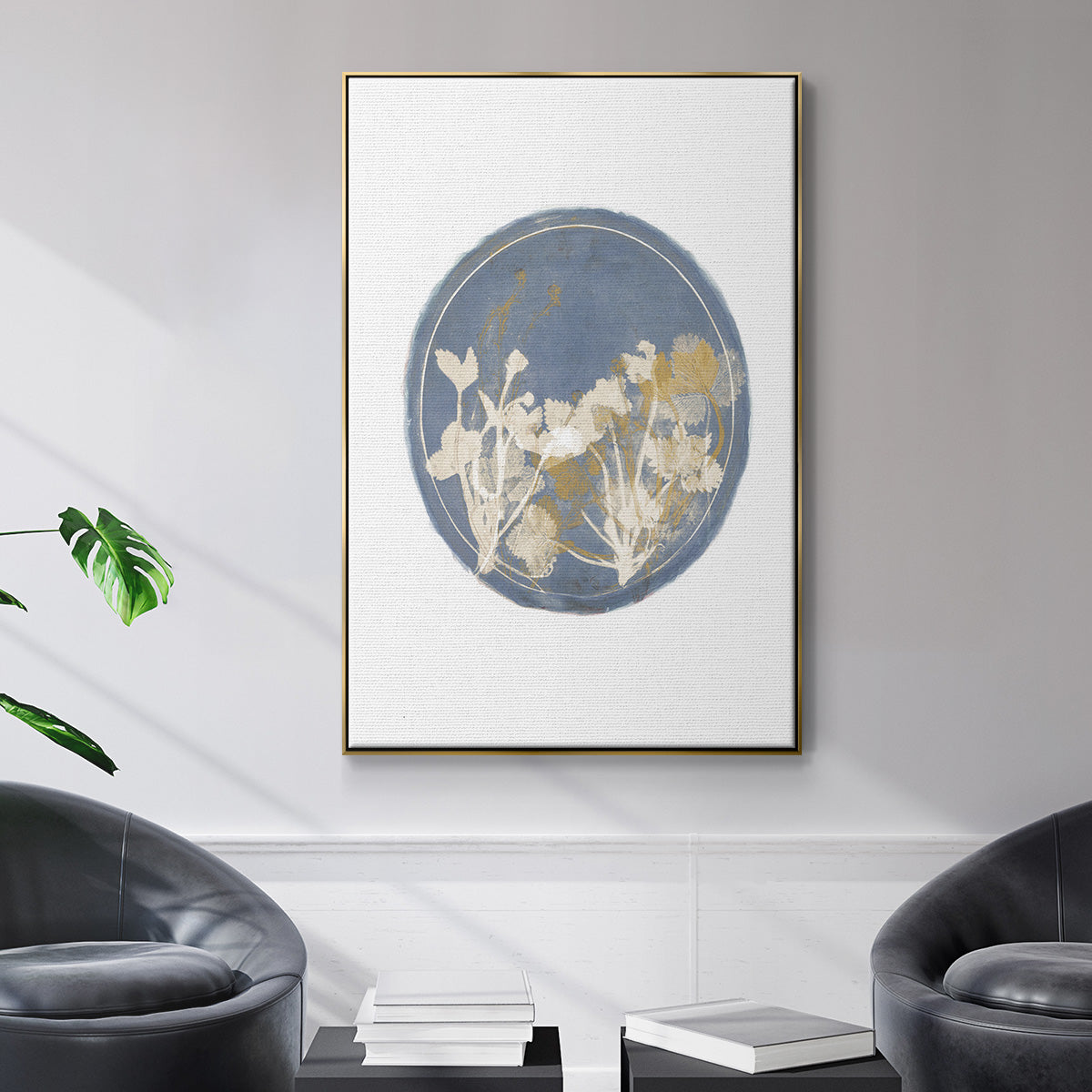 Strawberries and Forge II - Floater Framed Canvas Print