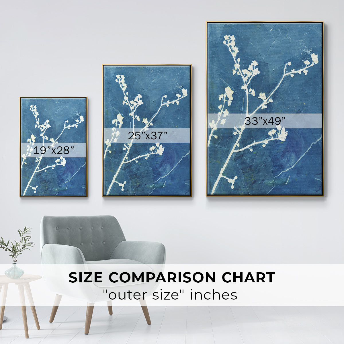 Believe - Floater Framed Canvas Print