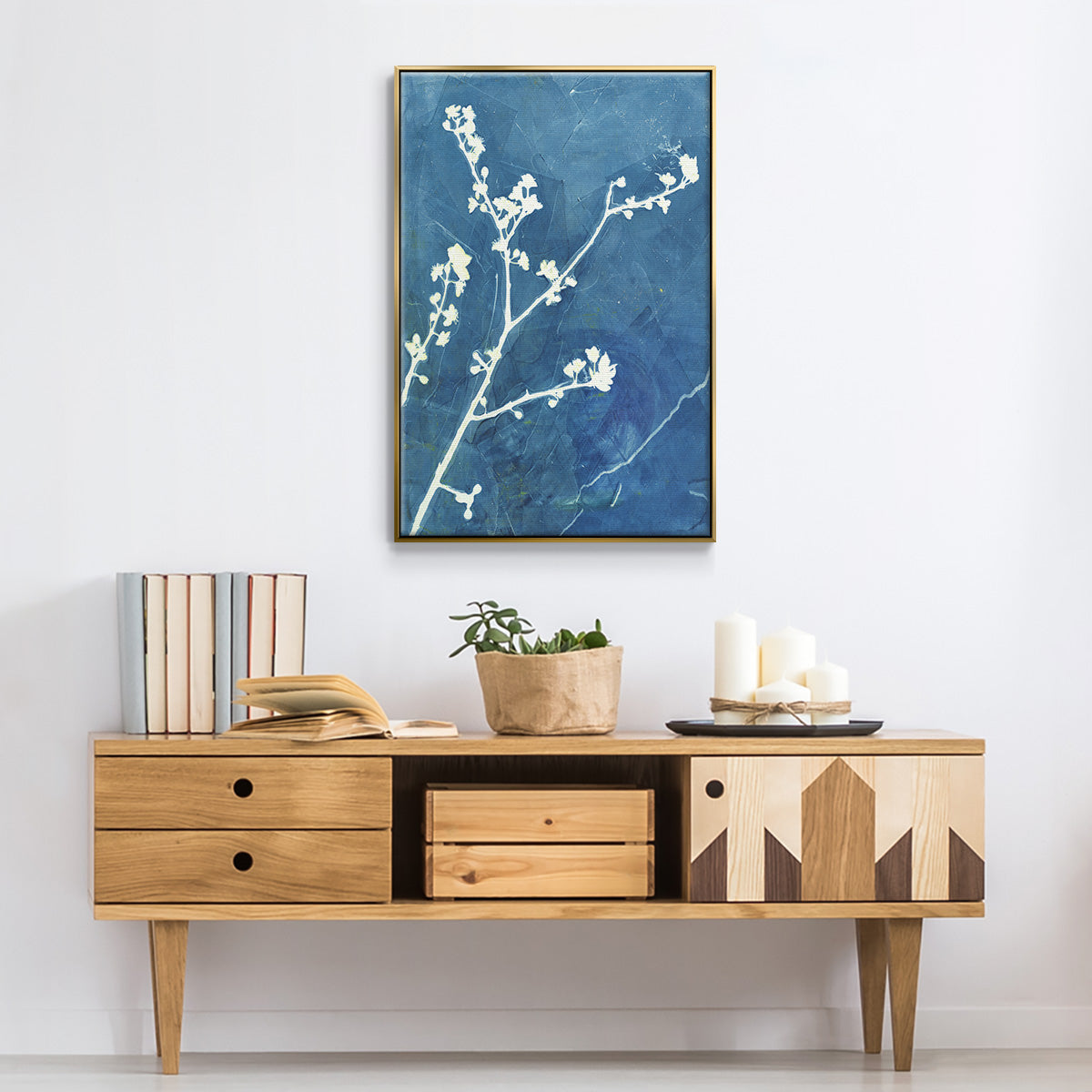Believe - Floater Framed Canvas Print