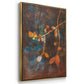Branching Out V - Floater Framed Canvas Print