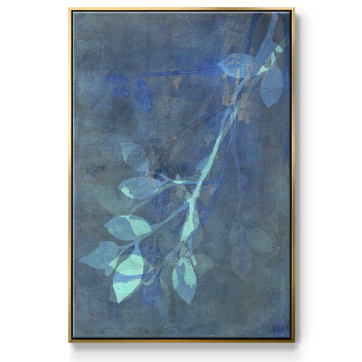 Branching Out VIII - Floater Framed Canvas Print