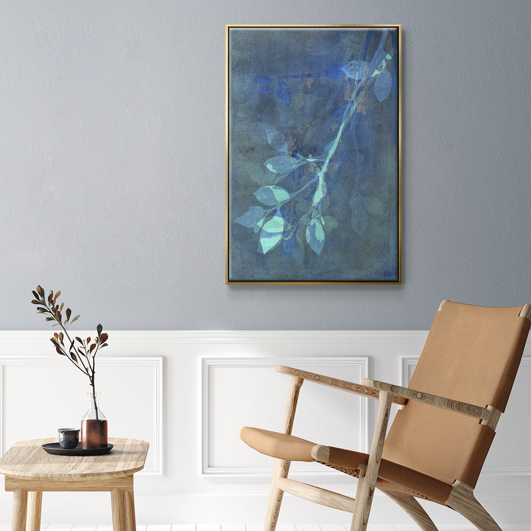 Branching Out VIII - Floater Framed Canvas Print