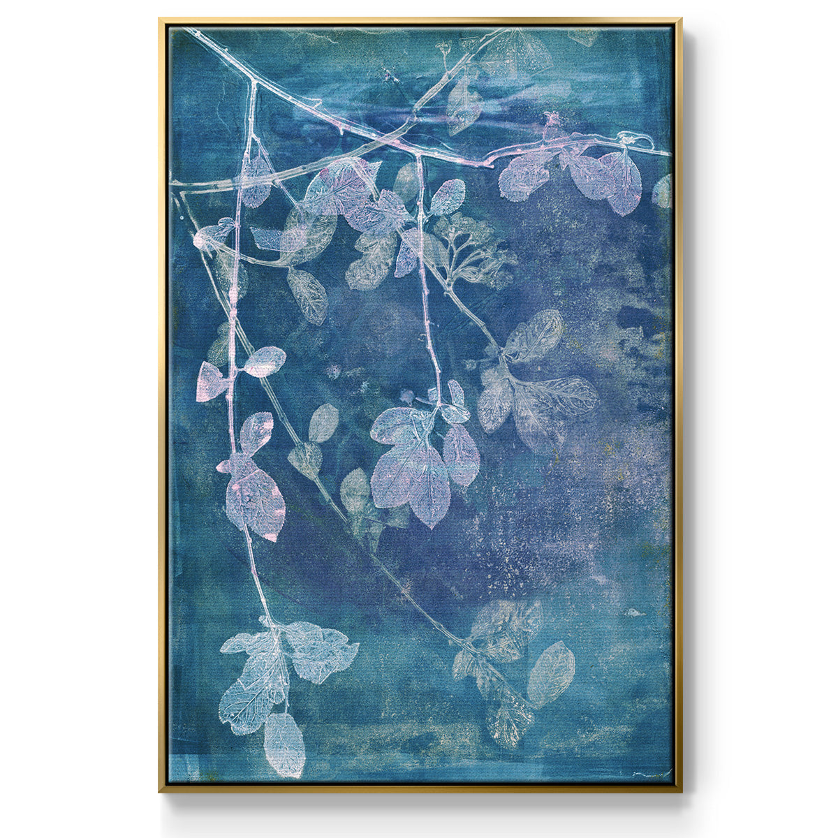 Branching Out VII - Floater Framed Canvas Print