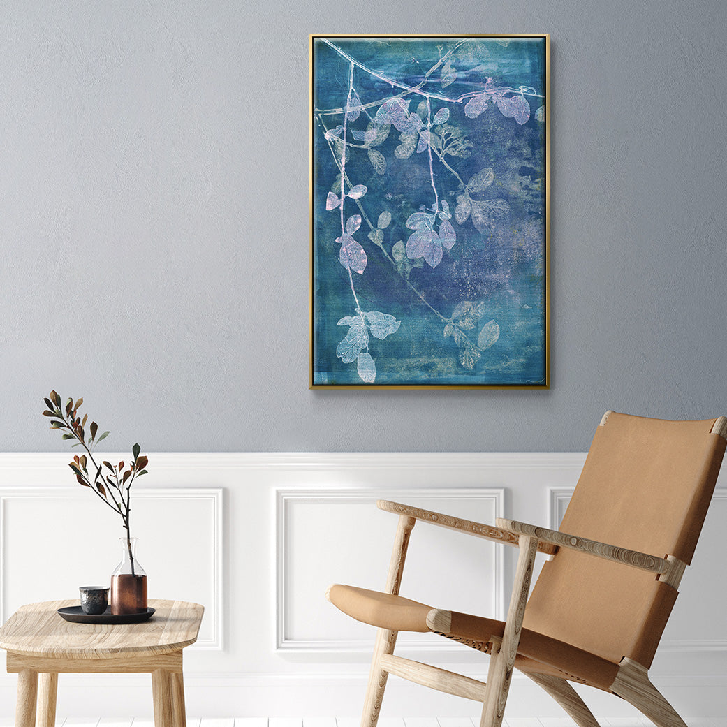 Branching Out VII - Floater Framed Canvas Print