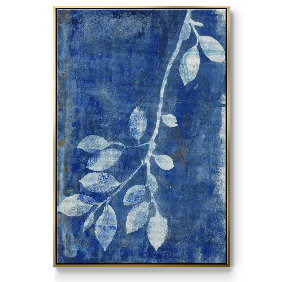Branching Out XIX - Floater Framed Canvas Print