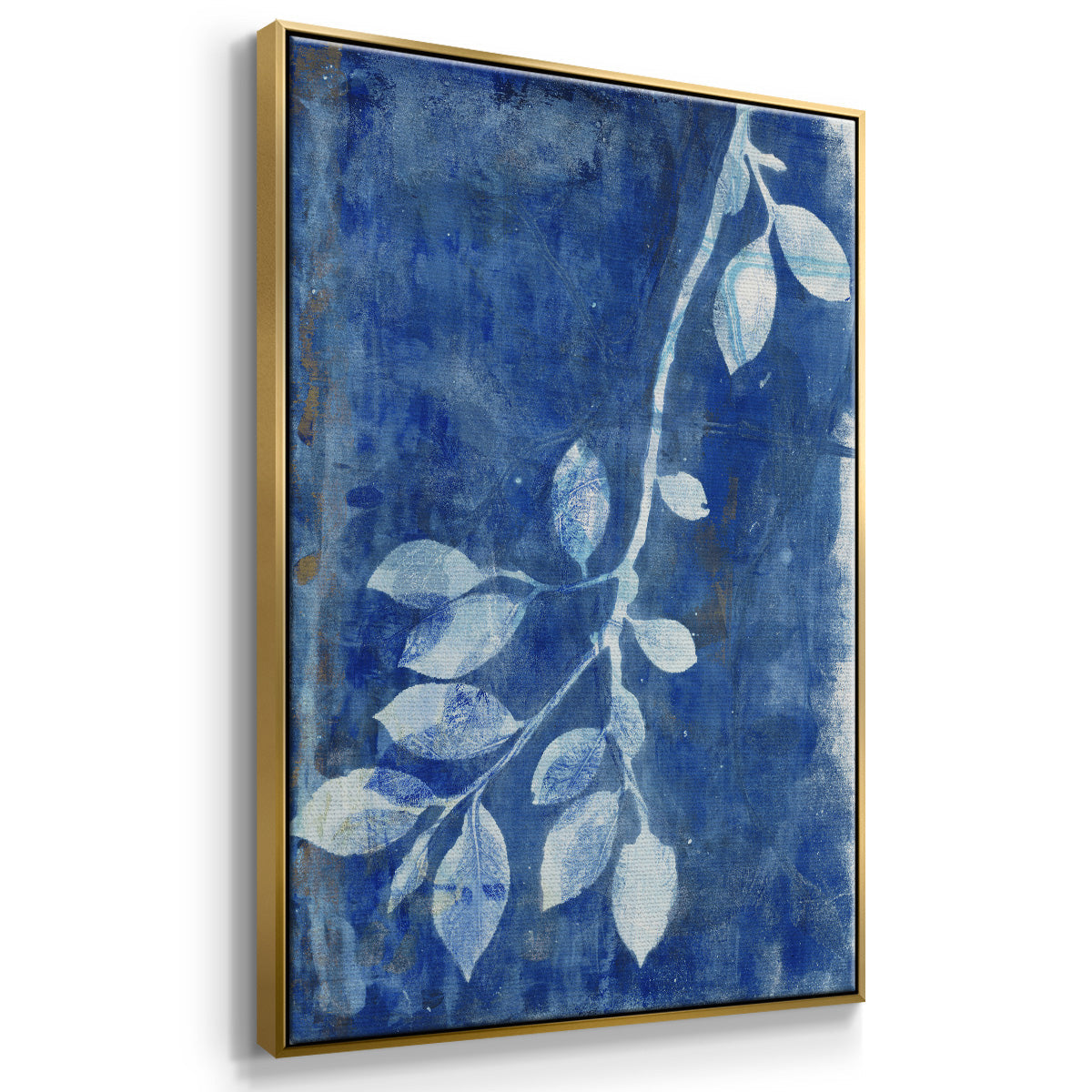 Branching Out XIX - Floater Framed Canvas Print