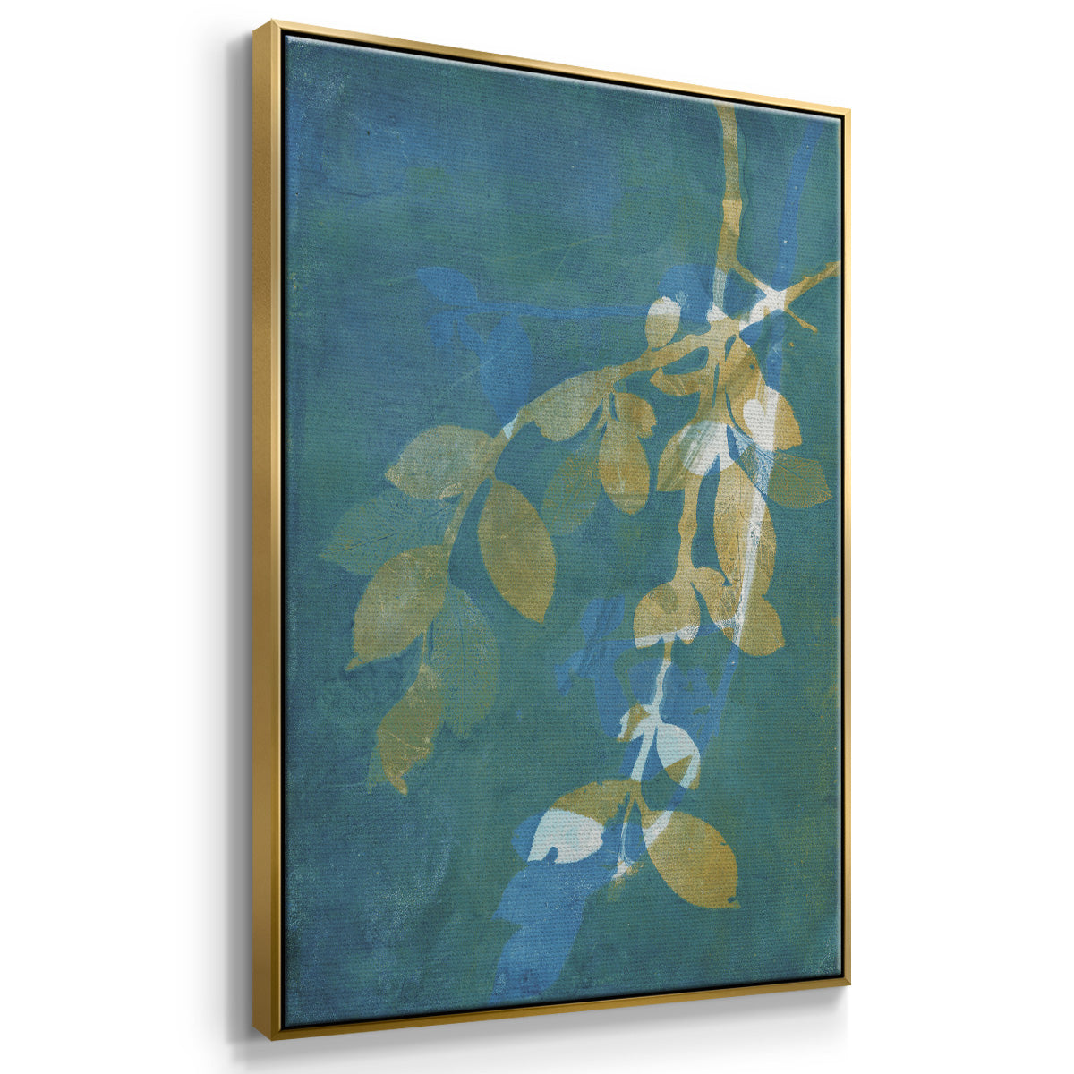 Branching Out XX - Floater Framed Canvas Print