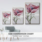 Paris Poppy - Floater Framed Canvas Print