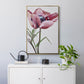 Paris Poppy - Floater Framed Canvas Print