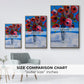 Poppies - Floater Framed Canvas Print