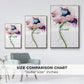 Paris Poppy II - Floater Framed Canvas Print