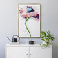 Paris Poppy II - Floater Framed Canvas Print