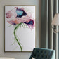 Paris Poppy II - Floater Framed Canvas Print