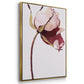 Love Is A Rose I - Floater Framed Canvas Print